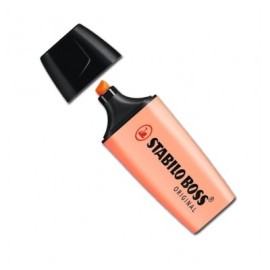 Resaltador Stabilo boss naranja pastel 70/126