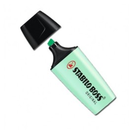 Resaltador Stabilo boss verde pastel 70/116