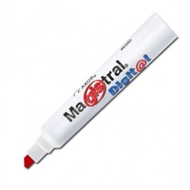 Marcador magistral digital rojo Azor