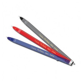 Boligrafo ultra fino negro con 12 piezas pin point 0.5 mm Azor