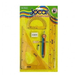 Juego de geometria Jocar flexible