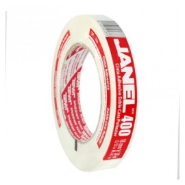 Cinta doble capa 18*50 mts (respaldo de poliestser) Janel mod. 400