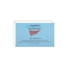 Tarjeta 3 x 5 raya con 100 piezas Ramsa
