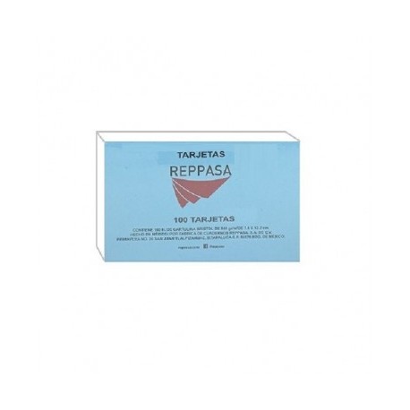 Tarjeta 3 x 5 raya con 100 piezas Ramsa