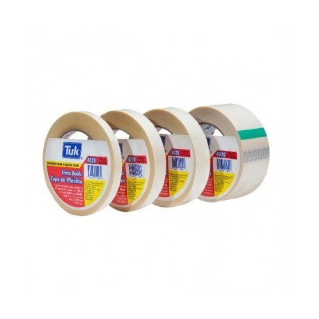 Cinta doble capa 24 x 50 metros (resp poliester) Tuk (4020)