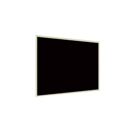 Pizarrón negro 90*1.20mt Argos para marcador con marco de aluminio