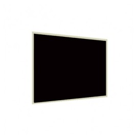 Pizarron negro 90 x 1.20 Argos para gis con marco de aluminio