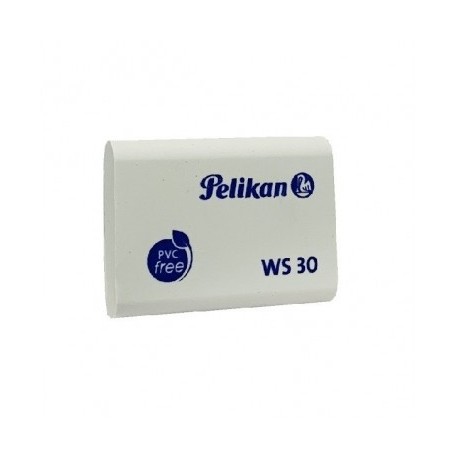 Goma ws-30 Pelikan (blanca mediana) con 30 piezas