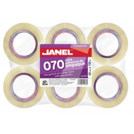 Cinta transparente 48 x 150 metros Janel modelo 070