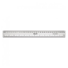 Regla aluminio 30 cms Pilot