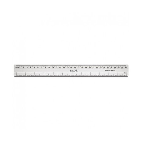 Regla aluminio 30 cms Pilot