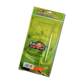 Juego de geometria Leoncito escolar modelo 60-70