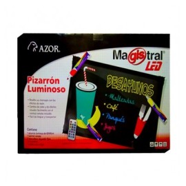 Pizarron Magistral led con accesorios
