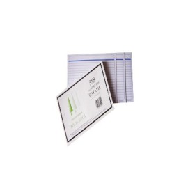 Tarjeta 5 x 8 raya con 100 piezas Republica