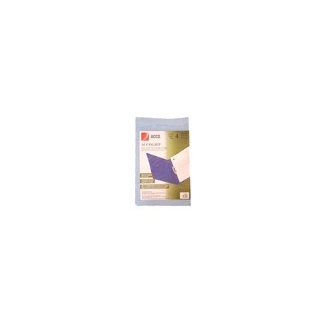 Folder accogrip tamaño oficio azul claro Acco (con palanca de presion)