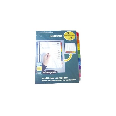 Multidex basico a-z (448) alfabetico Acco