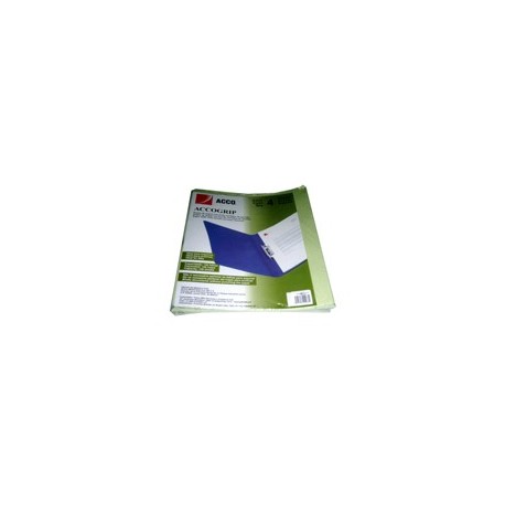 Folder accogrip tamaño oficio verde claro Acco (con palanca de...