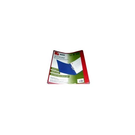 Folder accogrip tamaño oficio rojo Acco (con palanca de presion)...